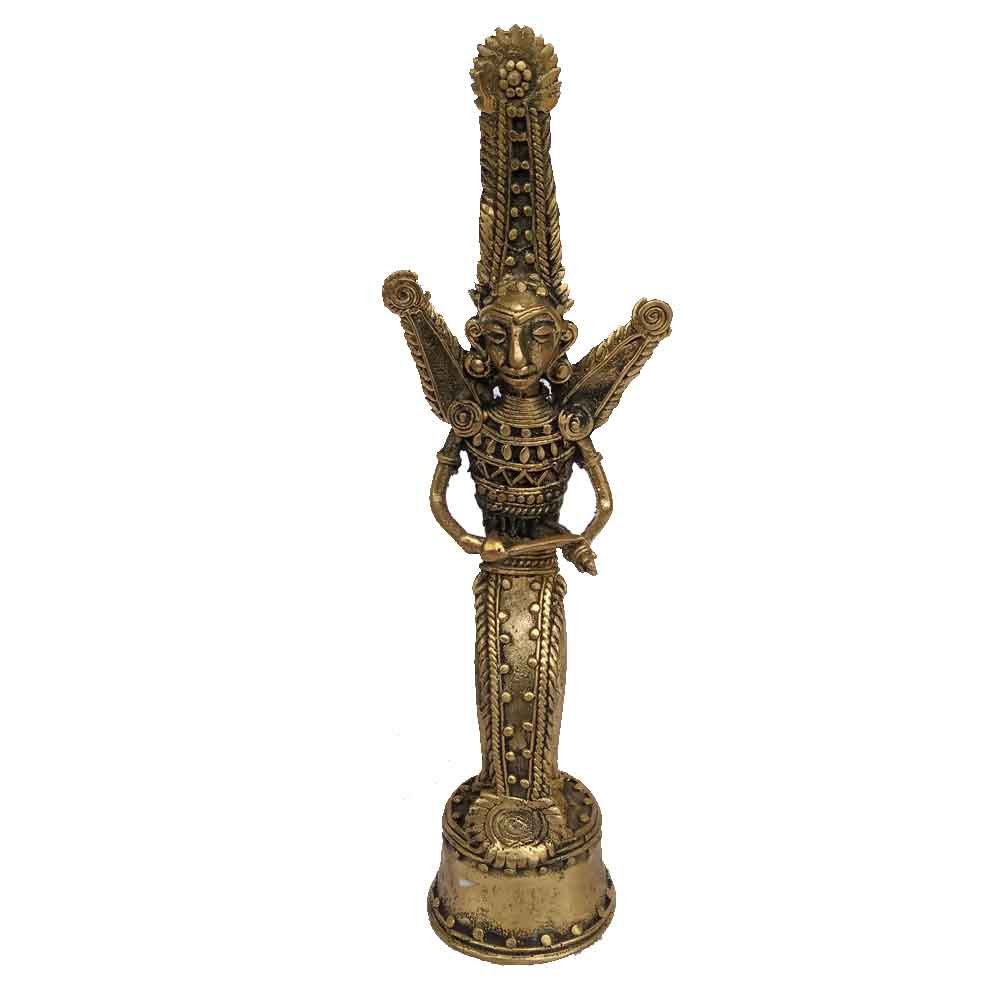 Dhokra Art –Goddess Statue – Creationmart